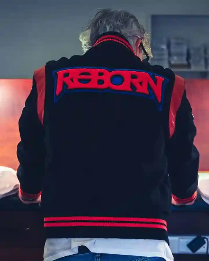 Kavinsky Reborn Varsity Black Jacket - Image 6