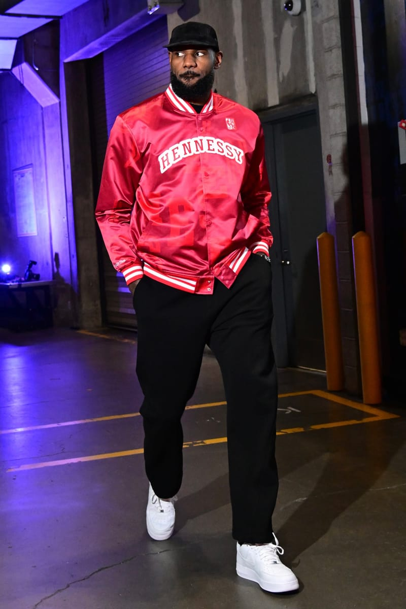 Lebron James Teases Hennessy Jacket