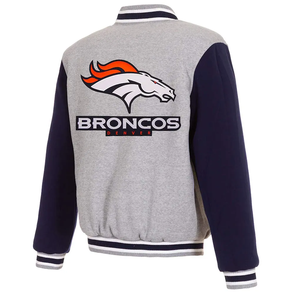 Alternative view of Denver Broncos Two Tone Wool Jacket