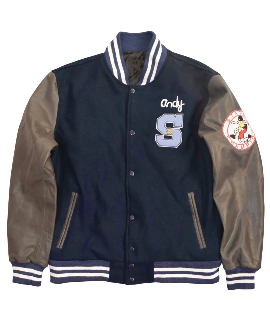 Alternative view of The Breakfast Club Andy Letterman Jacket