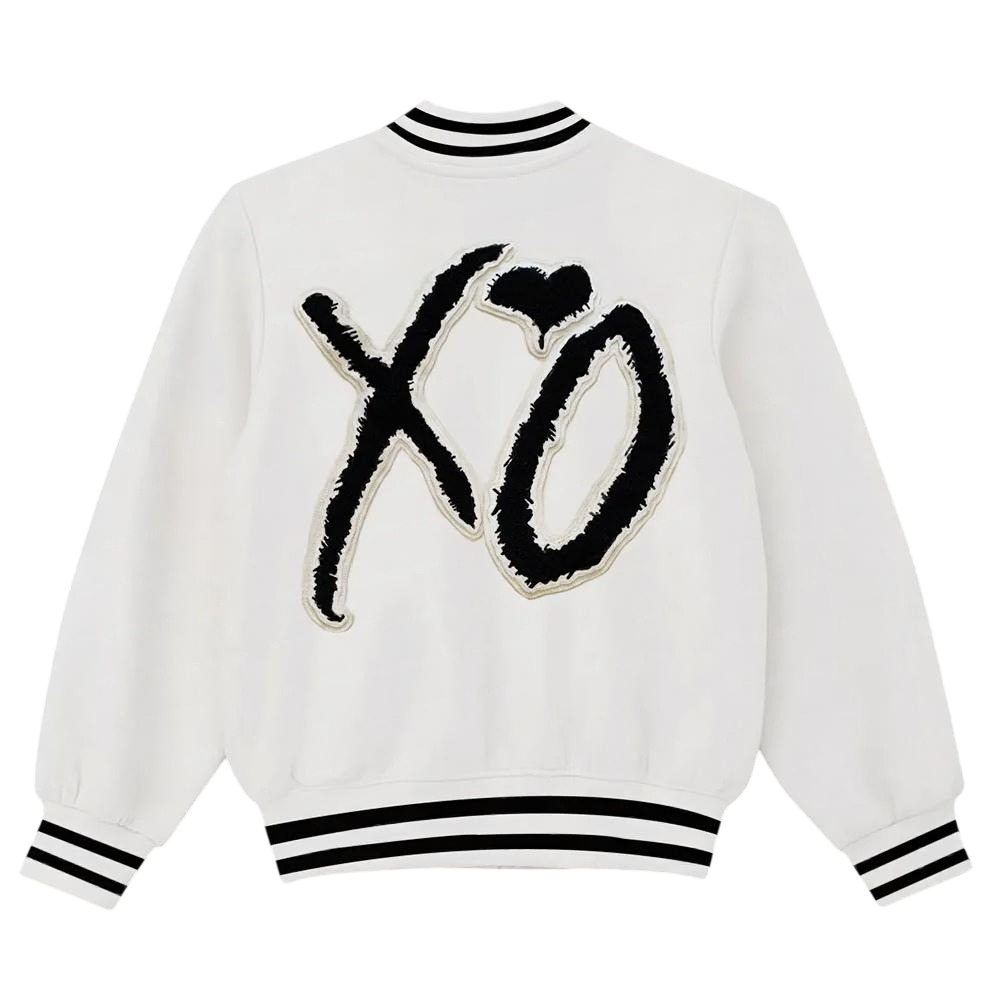 Future XO Varsity White Wool Jacket - Image 3