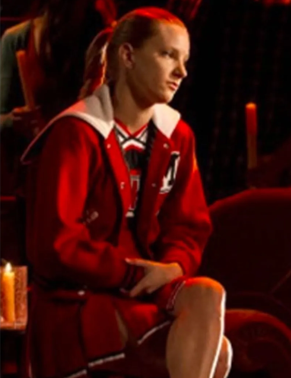 Cheerios Brittany Pierce Glee Varsity Jacket - Image 4