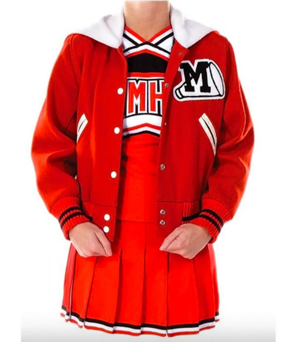 Alternative view of Cheerios Brittany Pierce Glee Varsity Jacket