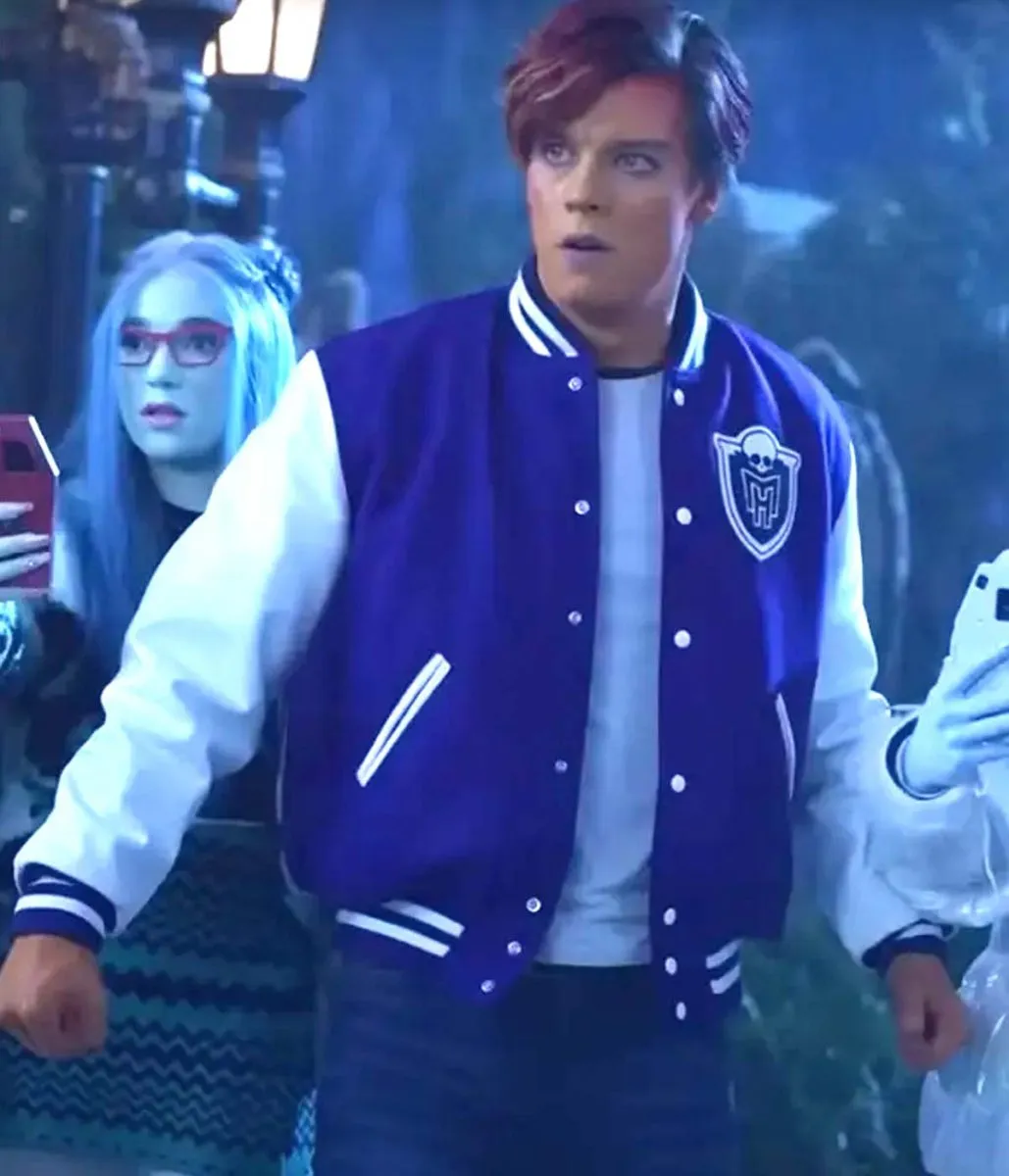 Monster High The Movie Justin Derickson Letterman Jacket - Image 5