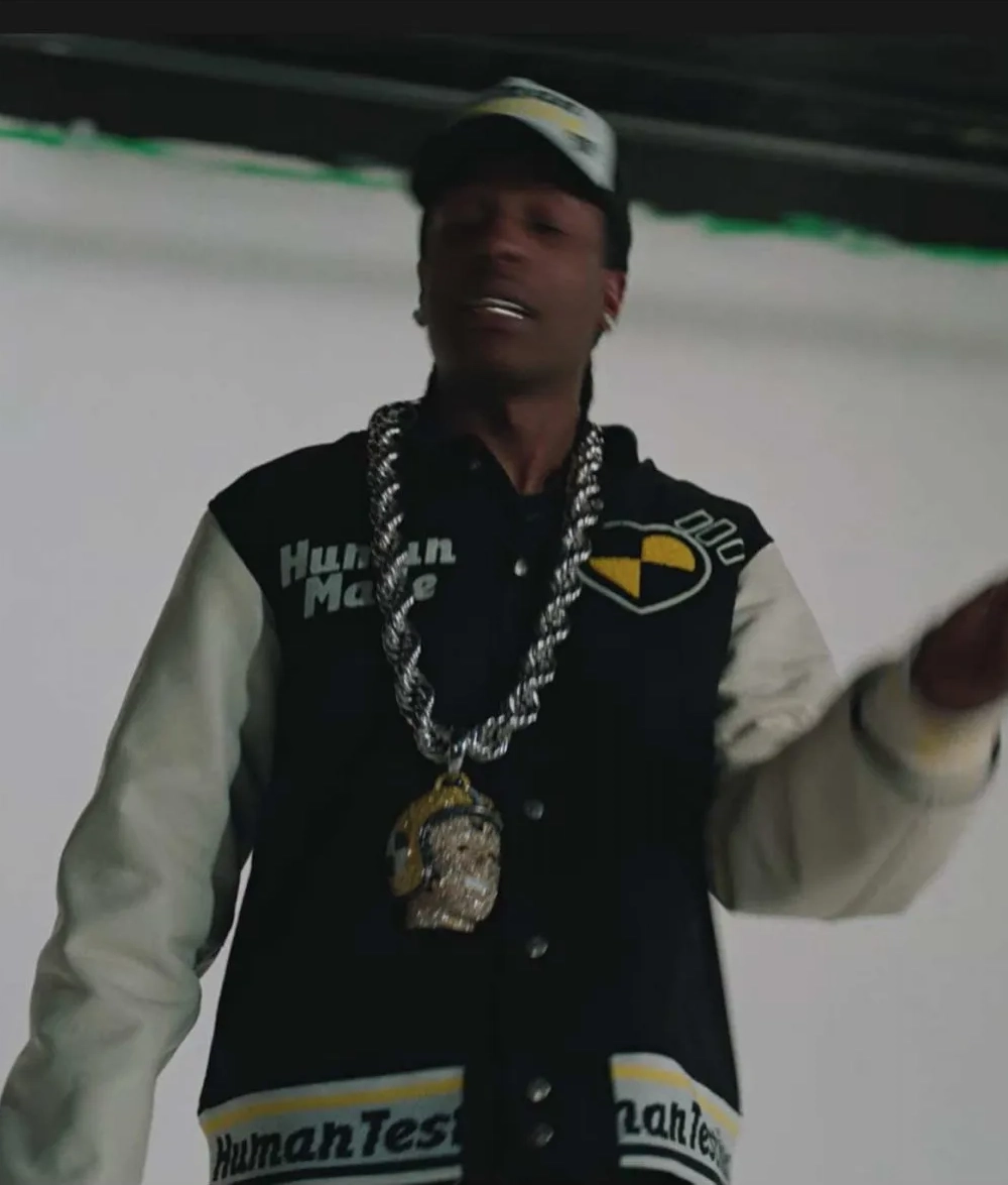 Human Made Asap Rocky Varsity Jacket