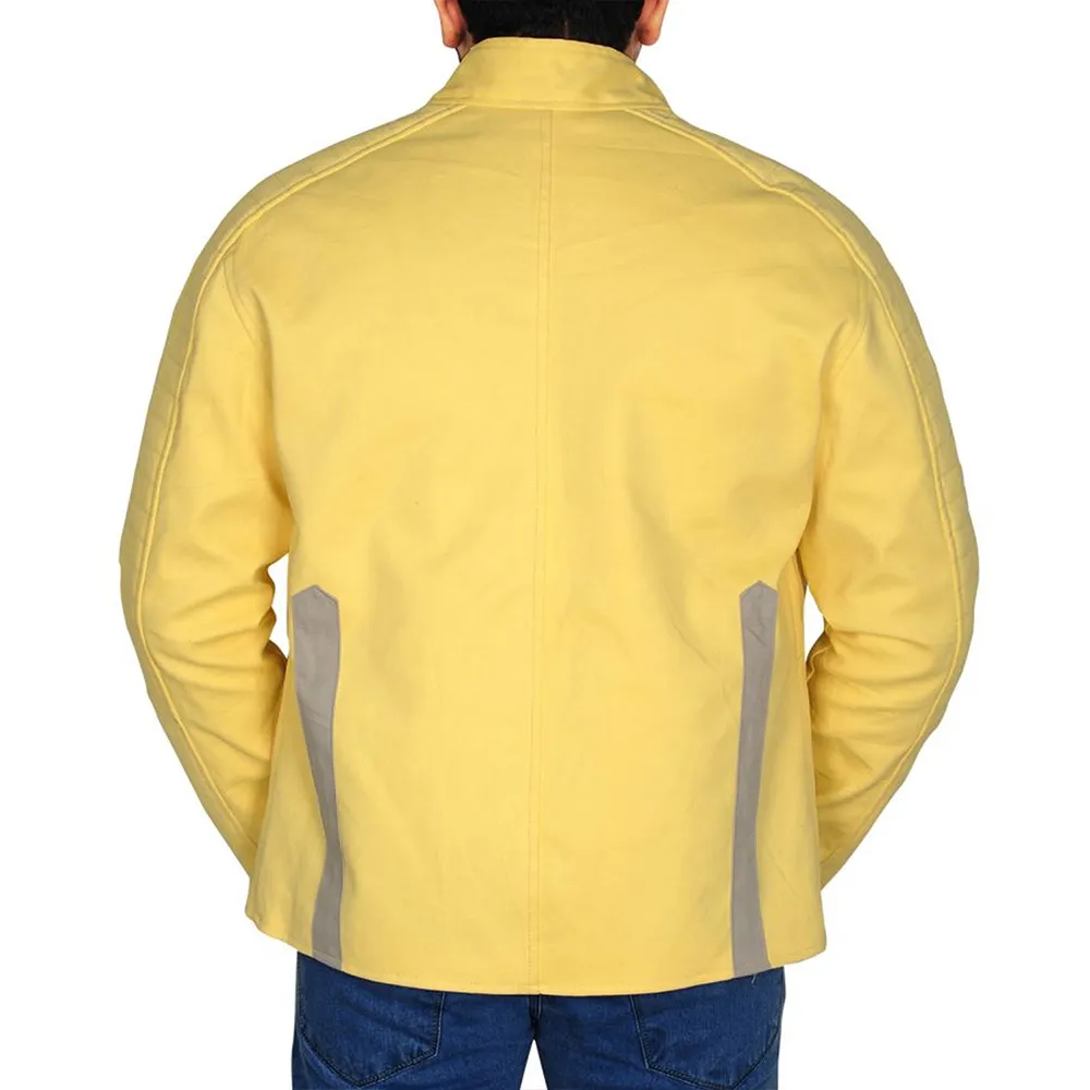 Star Wars A New Hope Mark Hamill Yellow Jacket - Image 3