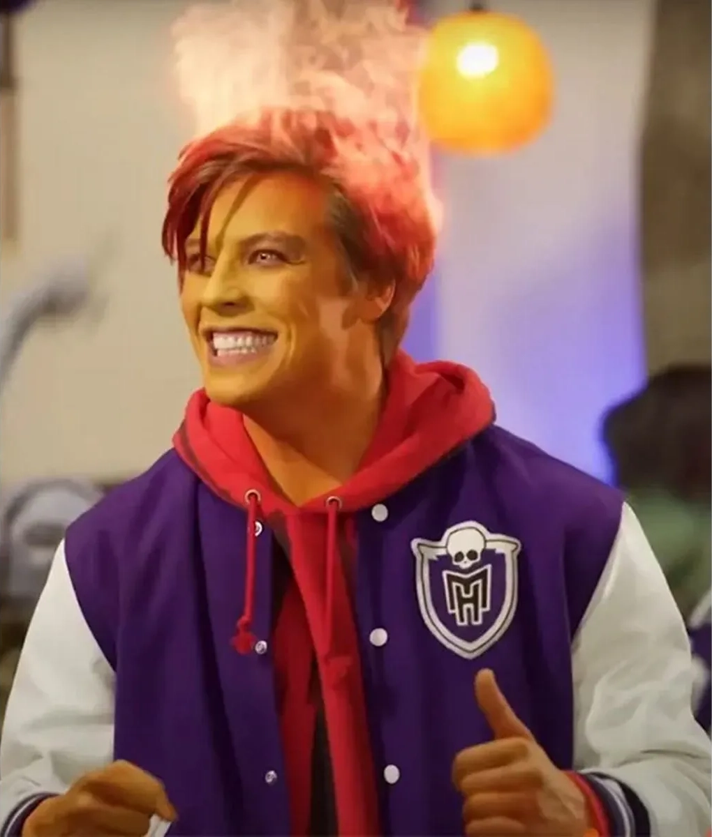 Monster High The Movie Justin Derickson Letterman Jacket - Image 4