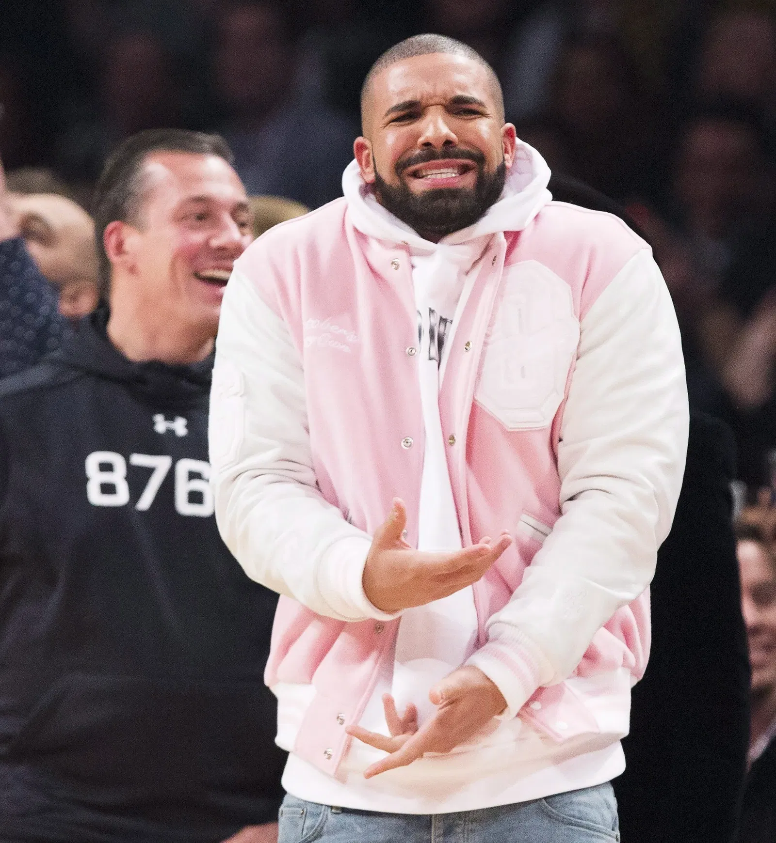OVO Valentine’s Day Varsity Pink Jacket