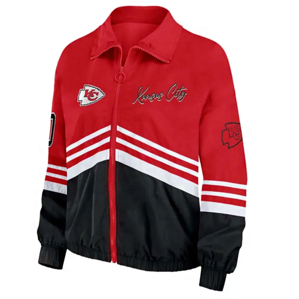 Alternative view of Kansas City Chiefs Game Taylor Swift Jacket