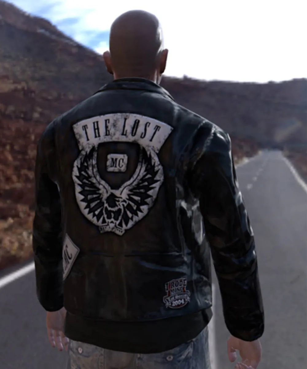Alternative view of The Lost Mc Johnny Klebitz Biker Leather Jacket