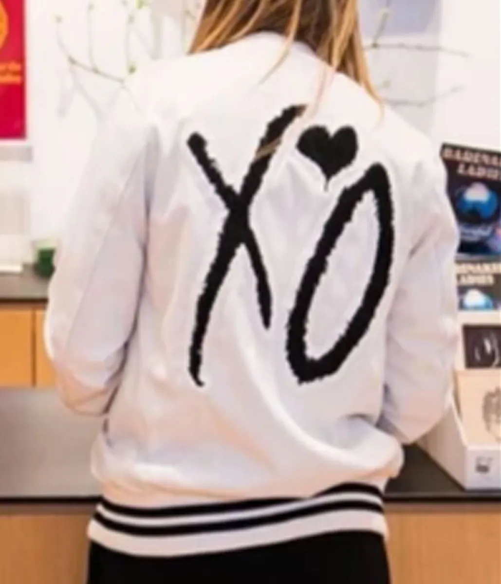 Future XO Varsity White Wool Jacket - Image 5