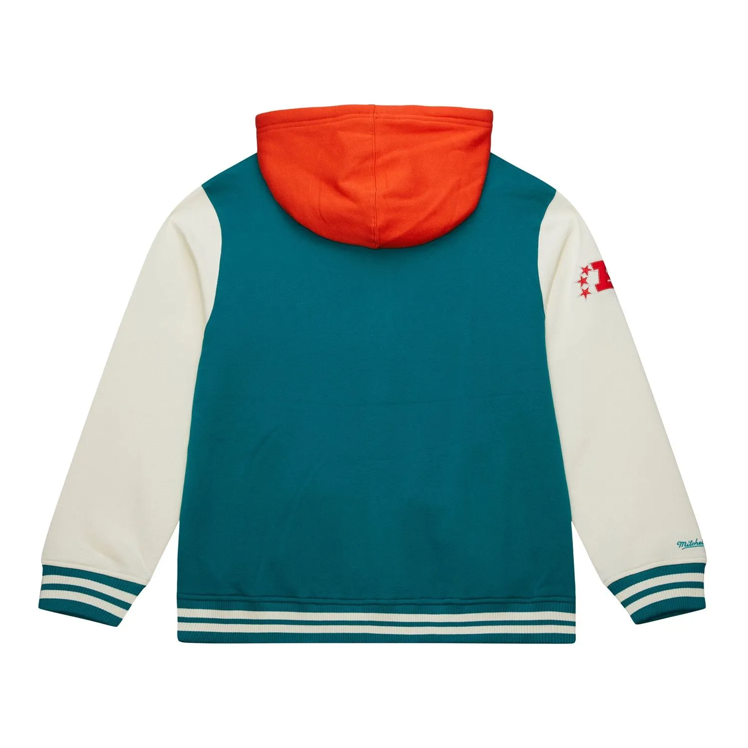 Alternative view of Miami Dolphins Courtside Hooded Varsity Jacket