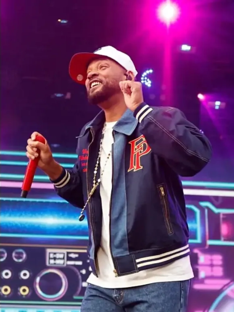 Based on a True Story Tour Will Smith Blue Jacket