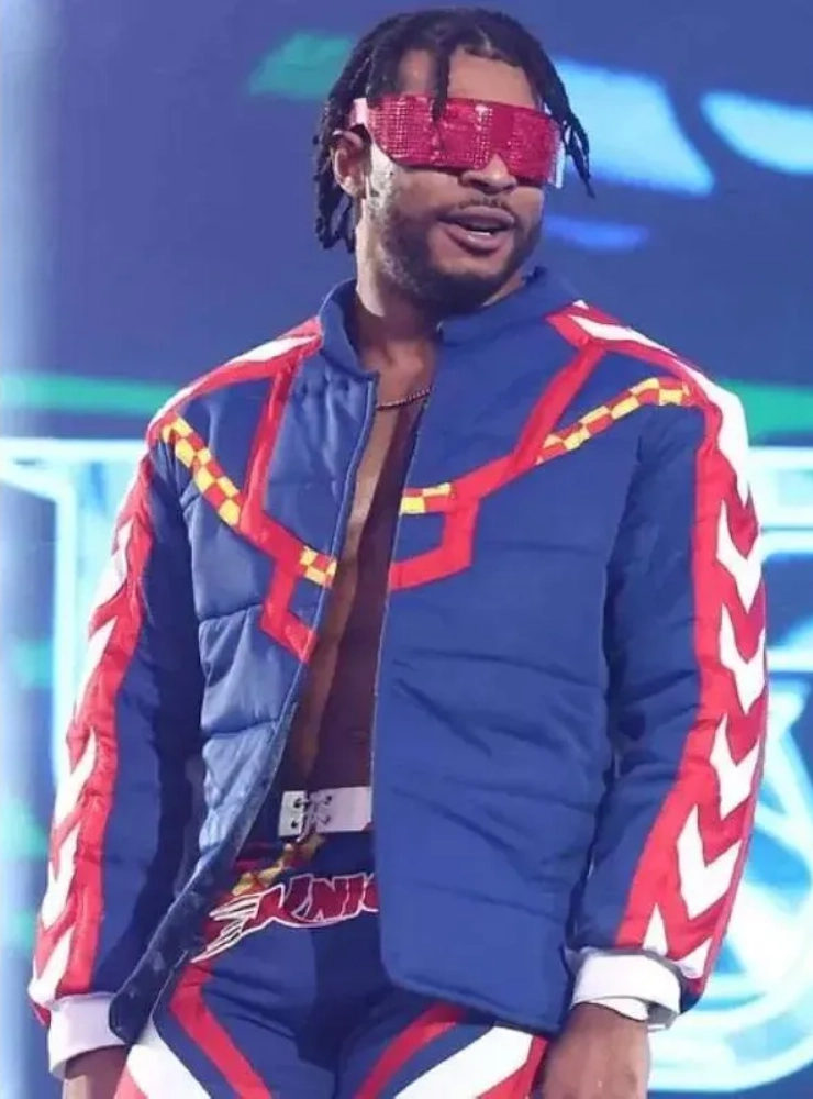 Alternative view of All In Texas Kevin Knight Blue Puffer Jacket