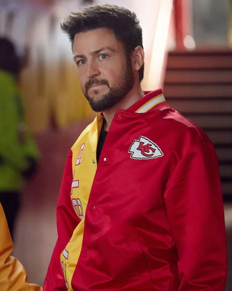 holiday touchdown kc chiefs tyler hynes satin