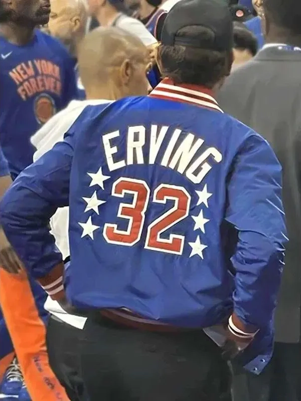 julius dr.j erving bradley cooper satin jacket