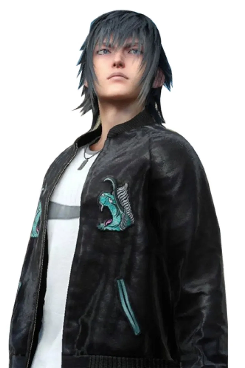 noctis final fantasy xv bomber jacket