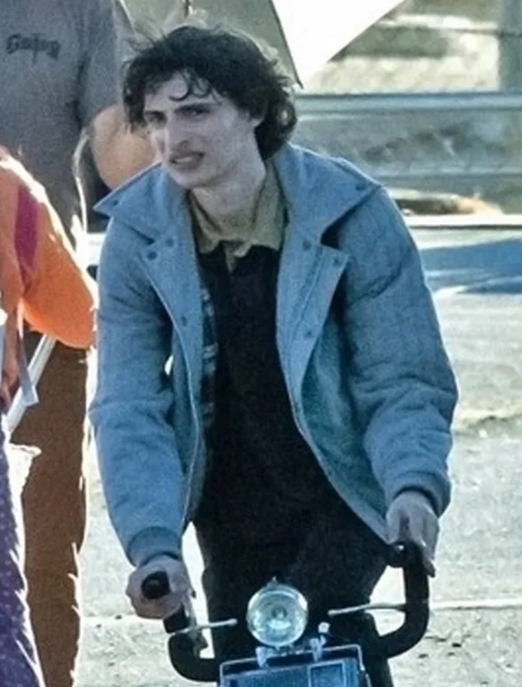stranger things season 5 finn wolfhard grey jacket