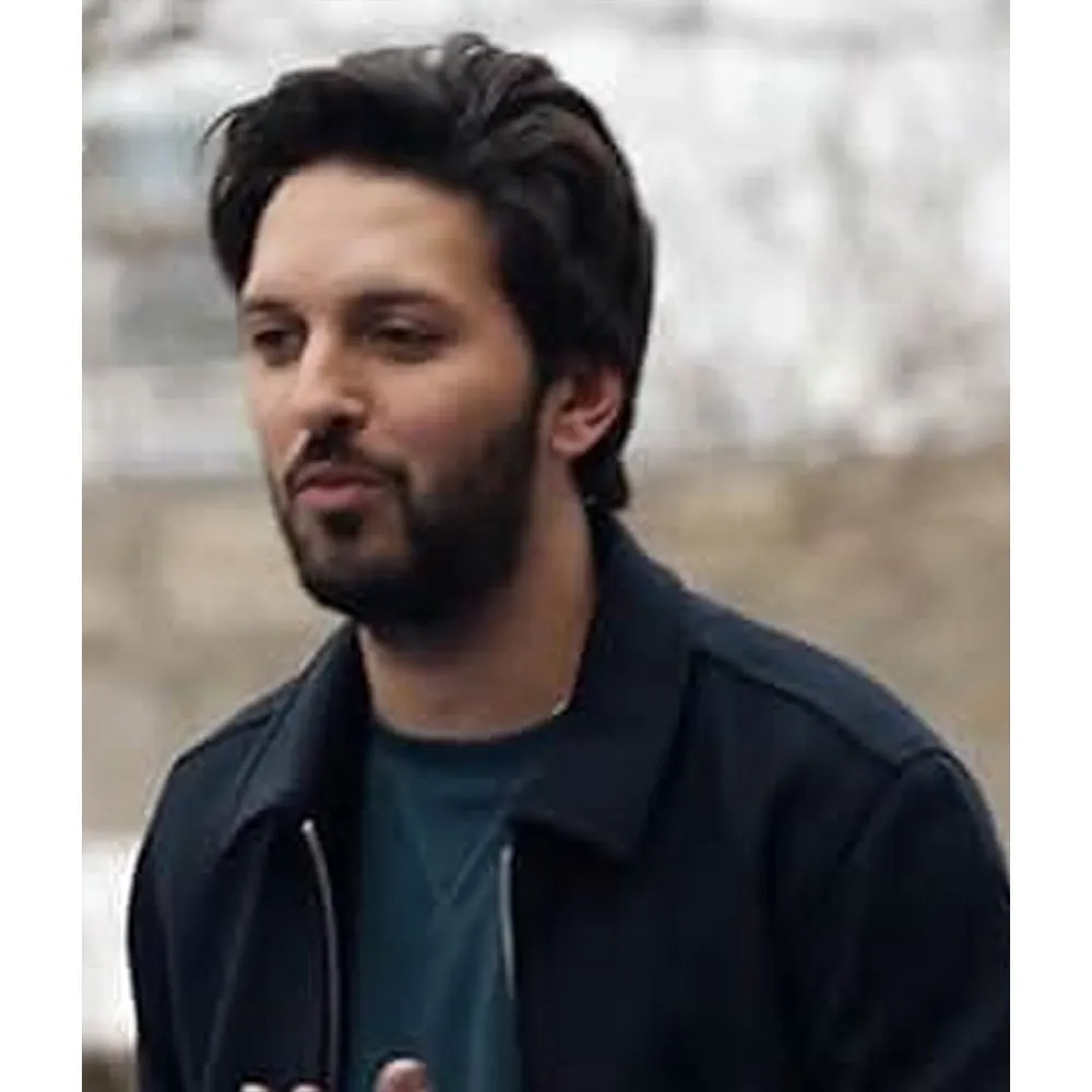 What’s Love Got to Do with It Shazad Latif blue Jacket