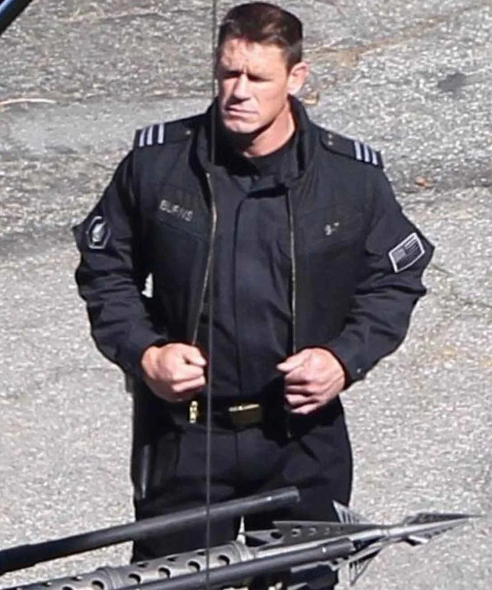 John Cena Bumblebee Agent Black Jacket