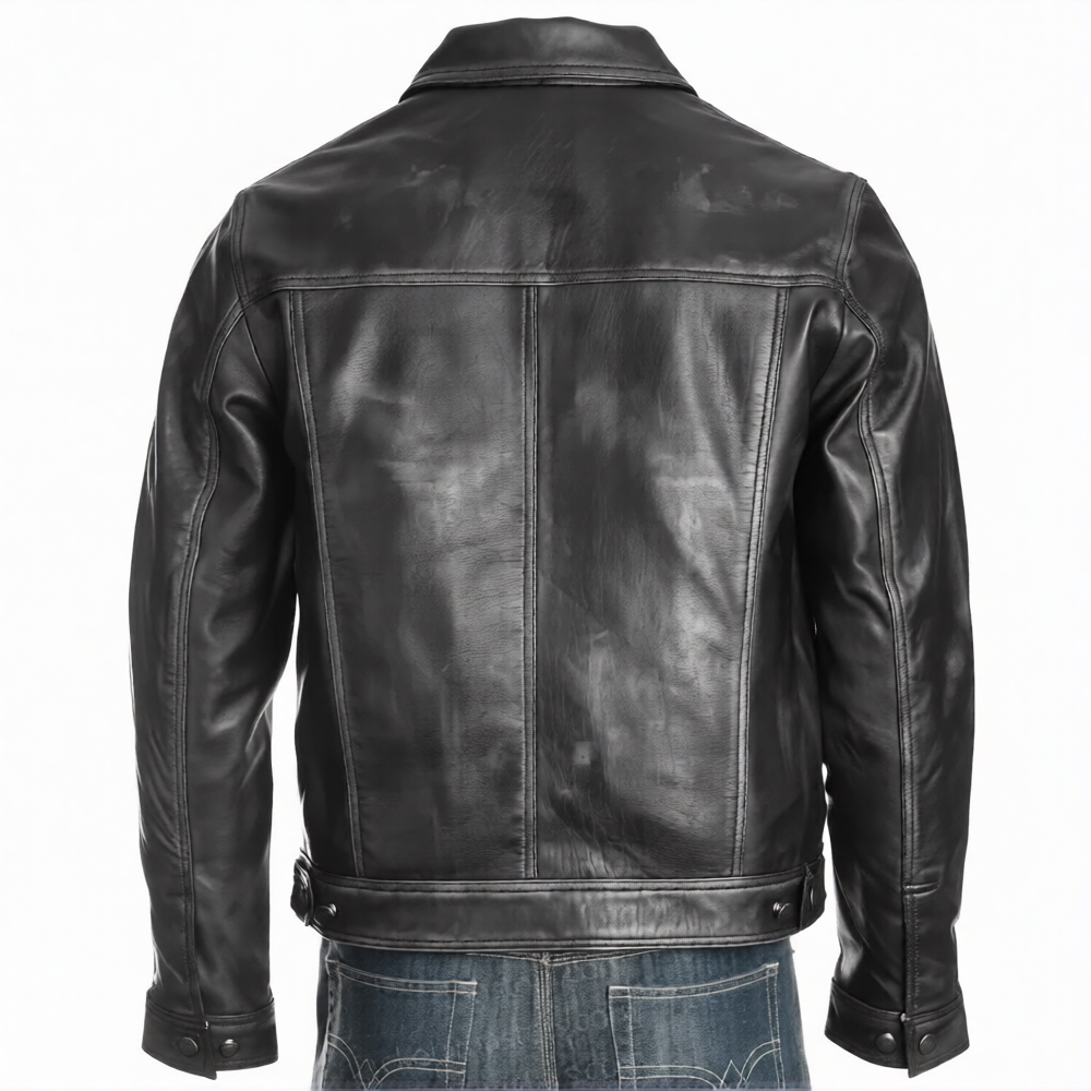 halloween kills robert longstreet leather jacket