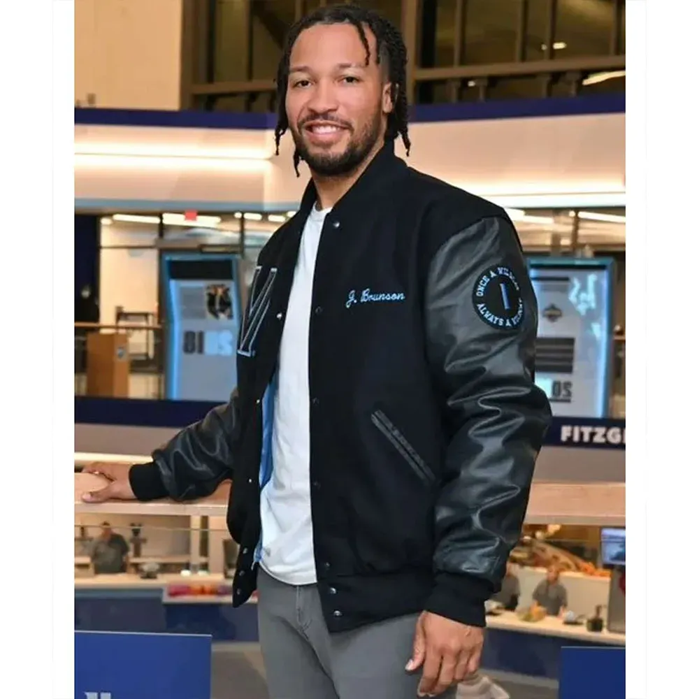 jalen brunson villanova basketball jacket