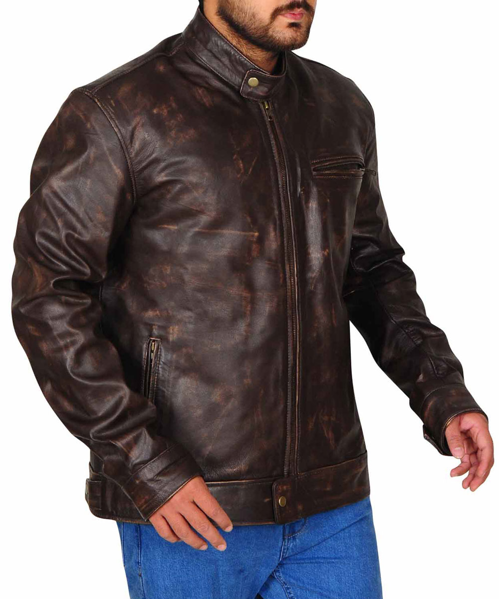 MacGyver Lucas Till Brown Leather Jacket - Image 6