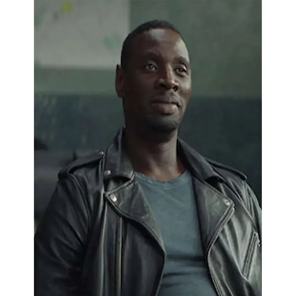 lupin season 3 omar sy leather jacket