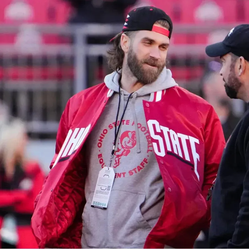 ohio state bryce harper jacket