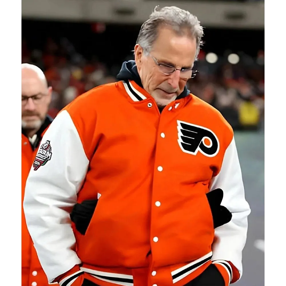 philadelphia flyers stadium series varsity jacket