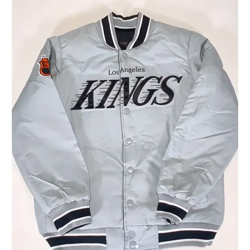 snoop dogg los angeles kings satin jacket