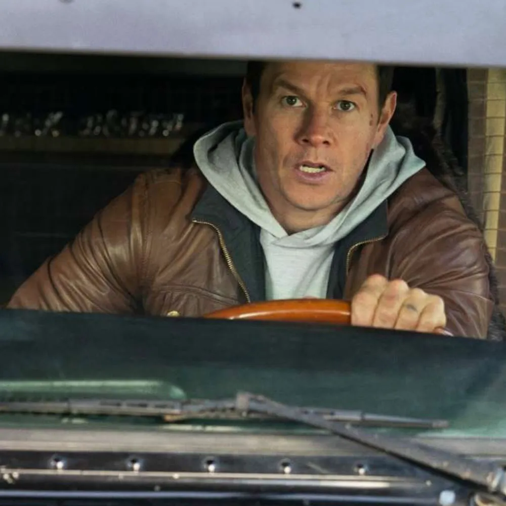 Spenser Confidential Mark Wahlberg Brown Leather Jacket - Image 4