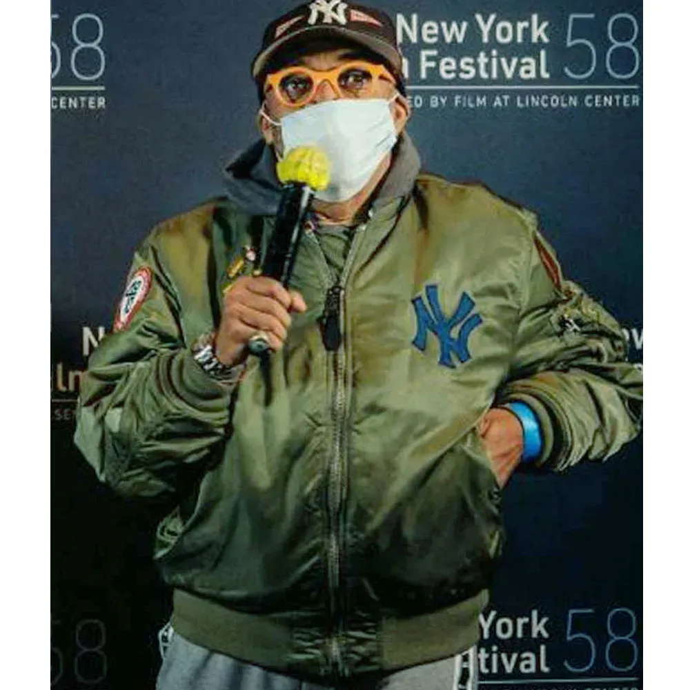 spike lee new york yankees satin jacket