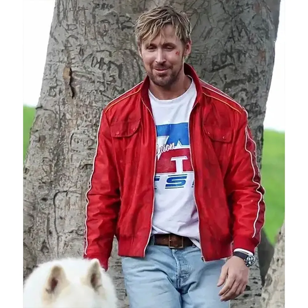 The fall guy ryan gosling red jacket