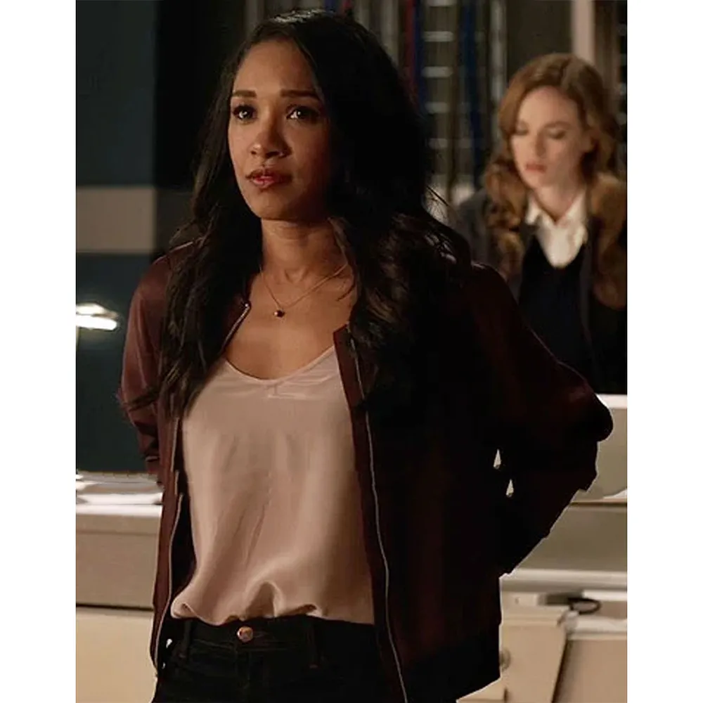 The flash s03 candice patton bomber jacket