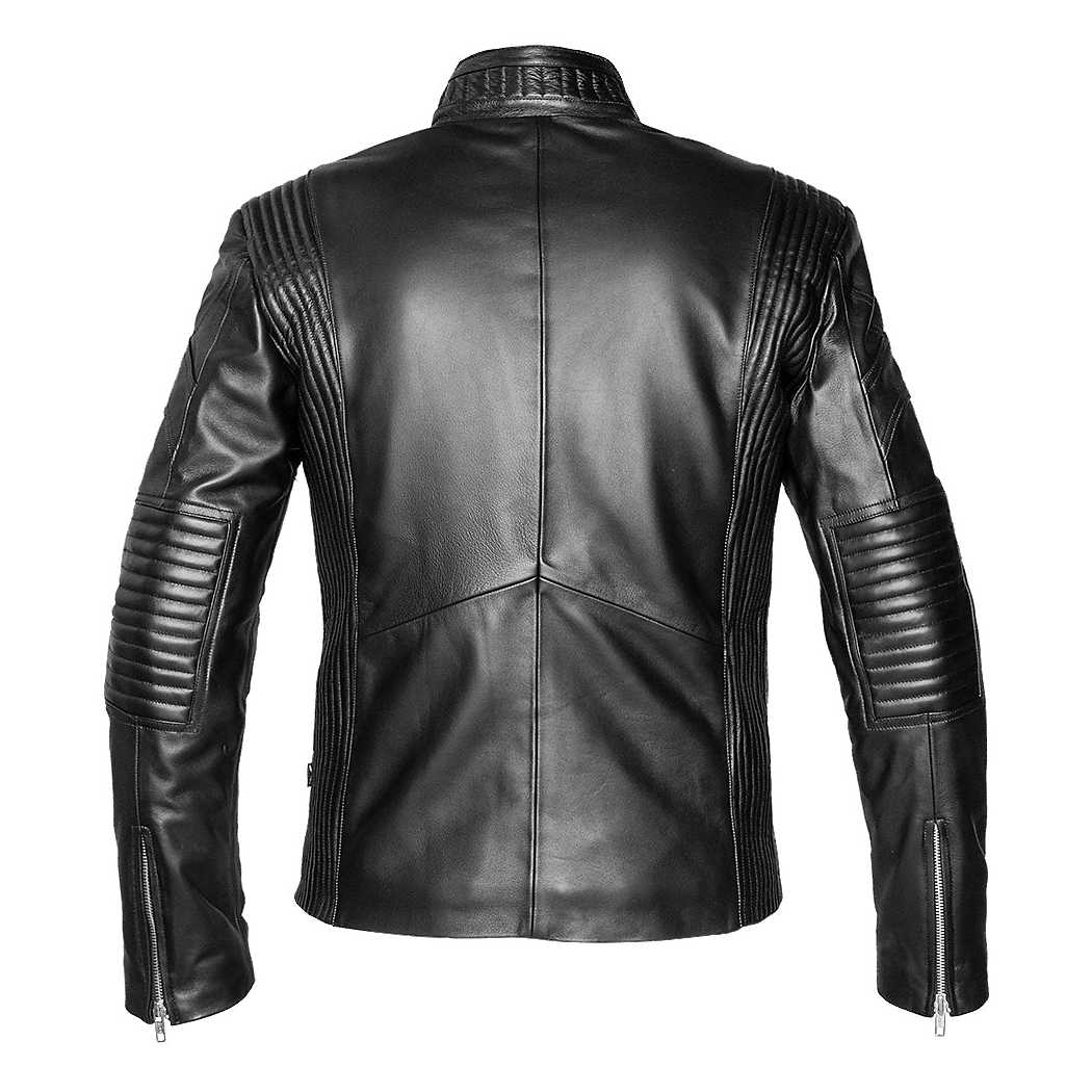 Step 2 black leather jacket