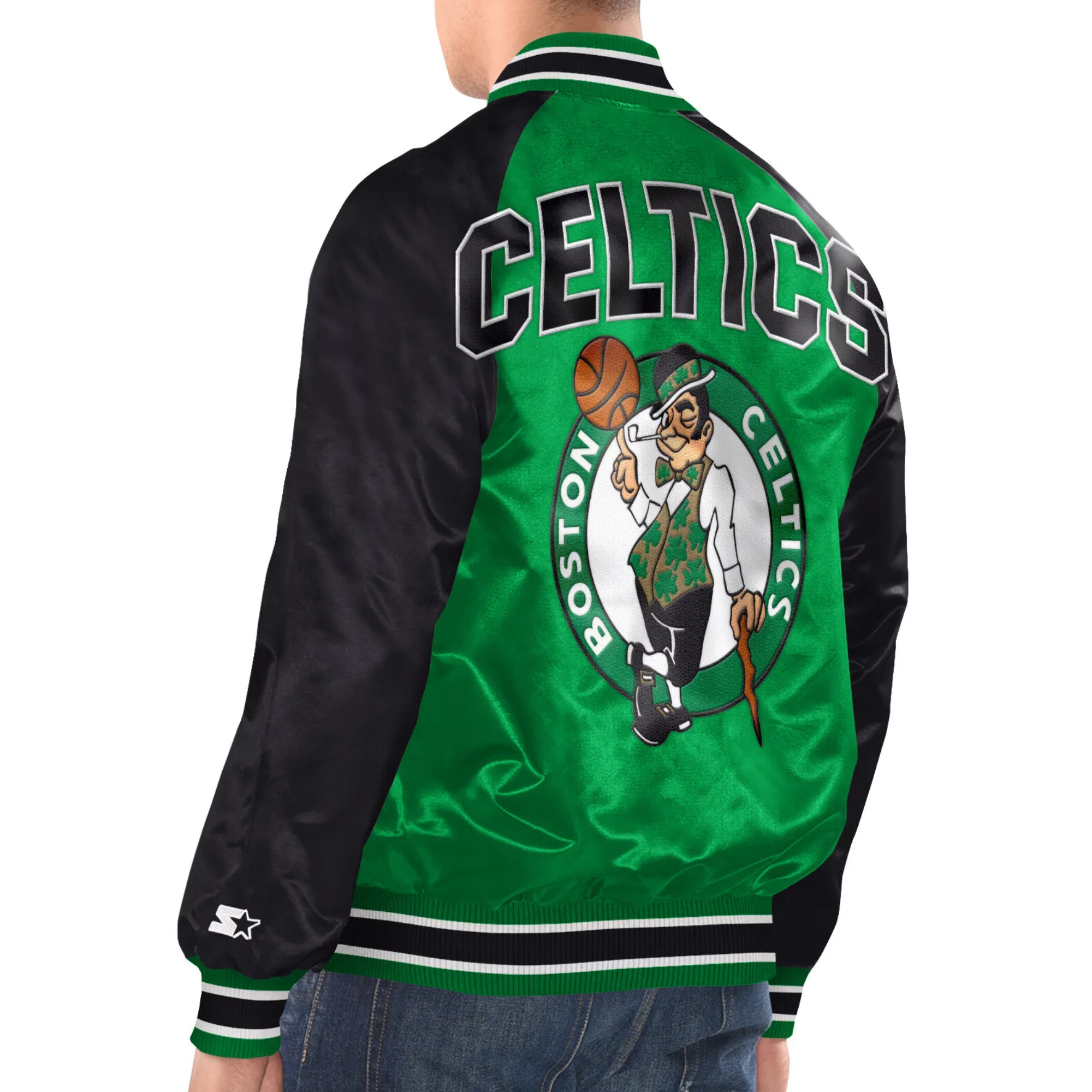 Boston celtics inductee polyester jacket 2