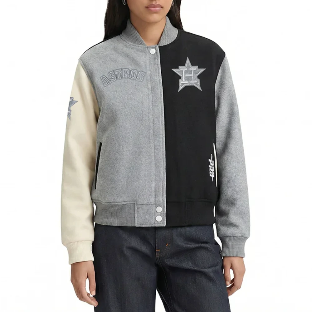 Houston astros womens reverse french terry jacket 1