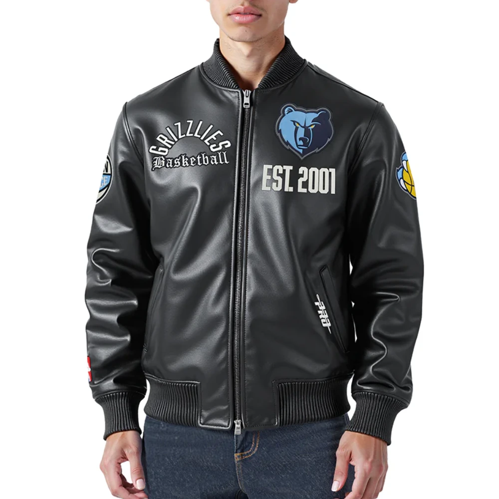 Memphis grizzlies modern originals varsity jacket 1