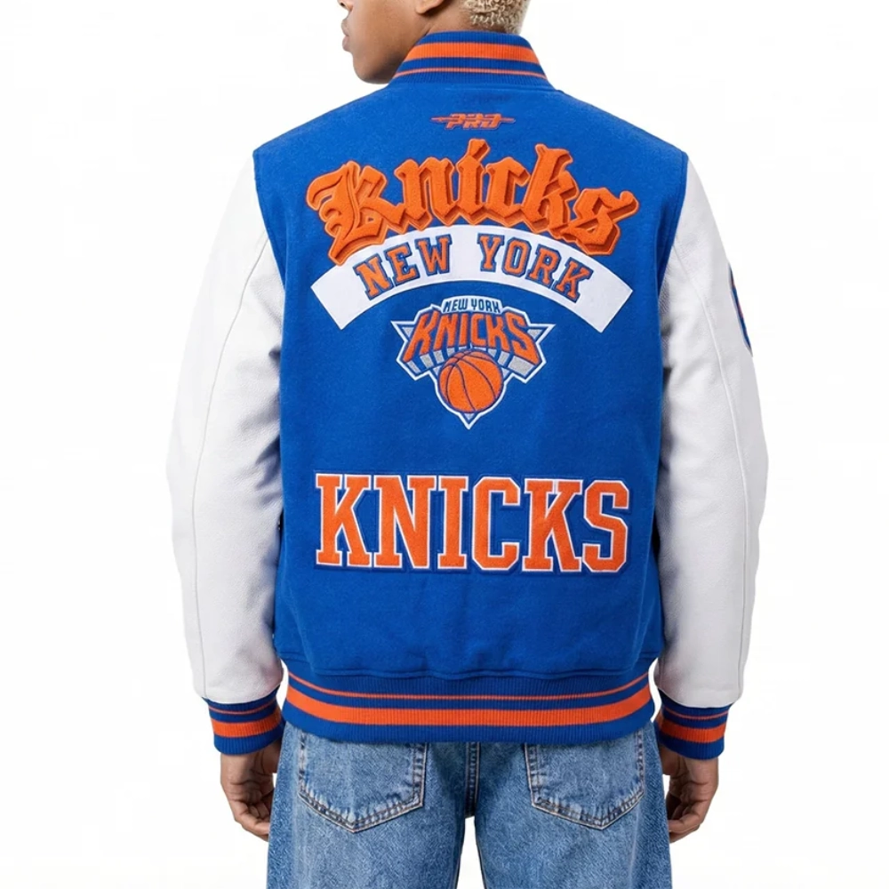 New york knicks best of varsity jacket