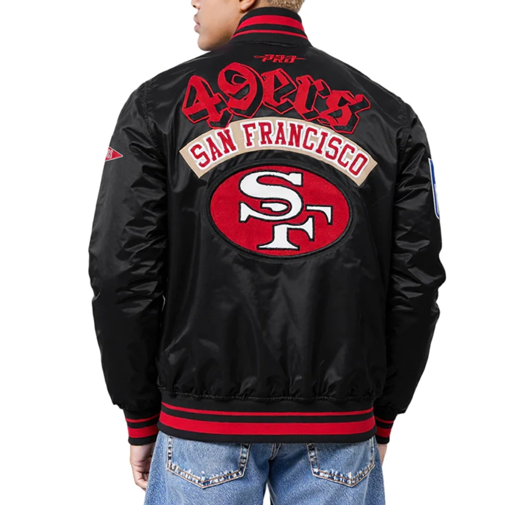 San francisco 49ers best of varsity jacket